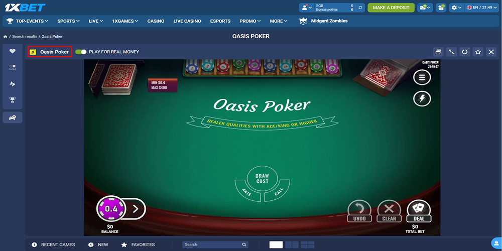 معرفی بخش کازینو در سایت وان ایکس بت​