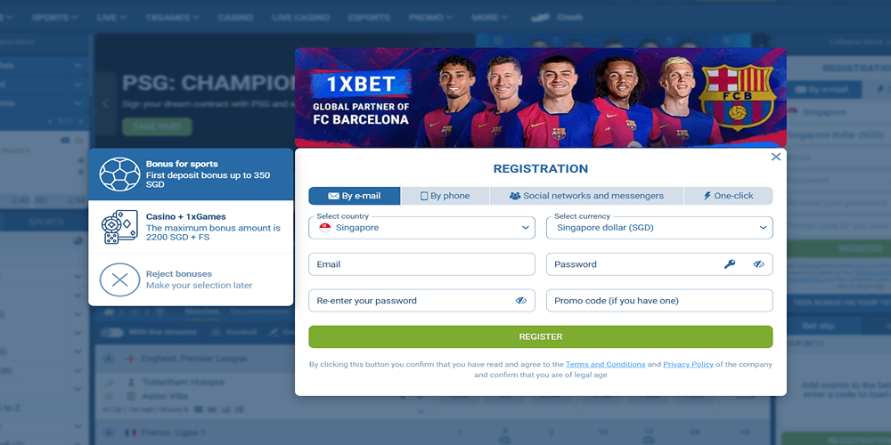 راهنمای کامل ثبت‌ نام در وان ایکس بت